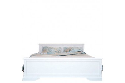 Кровать (каркас) Клео 160 Гербор двухспальная Белый