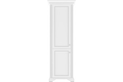 Пенал Вайт 2D Гербор 2-дверный Ясень снежный/сосна серебряная