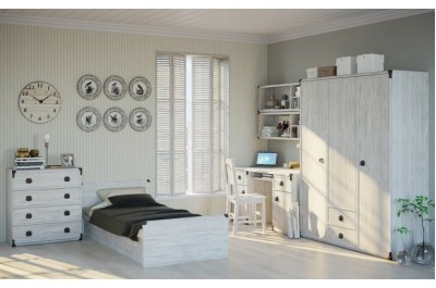 Шкаф платяной Индиана JSZF3D2S/150 ВМК 3-дверный Сосна аризонская