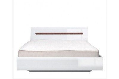 Кровать (с подъемным механизмом) Ацтека LOZ160 БРВ двухспальная Белый/белый глянец